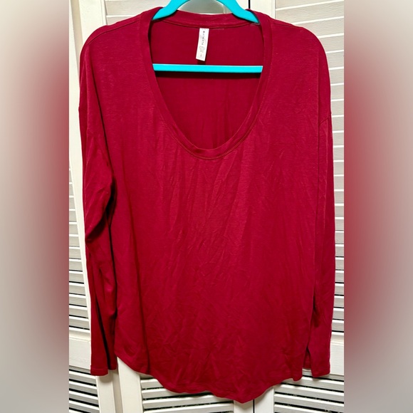 Athleta Tops - Athleta Elegant Red Women's Large Top